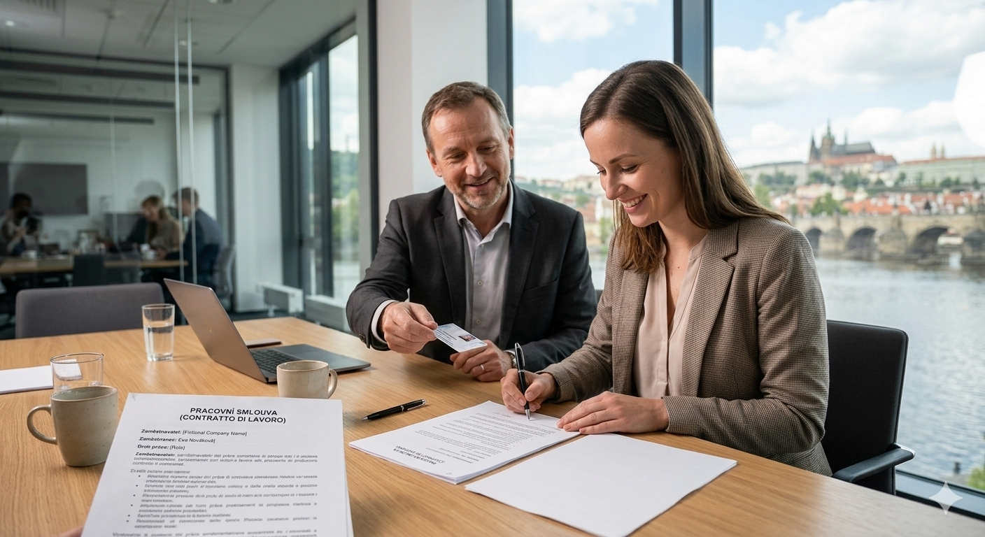 contratto di lavoro in Repubblica Ceca: guida per italiani
