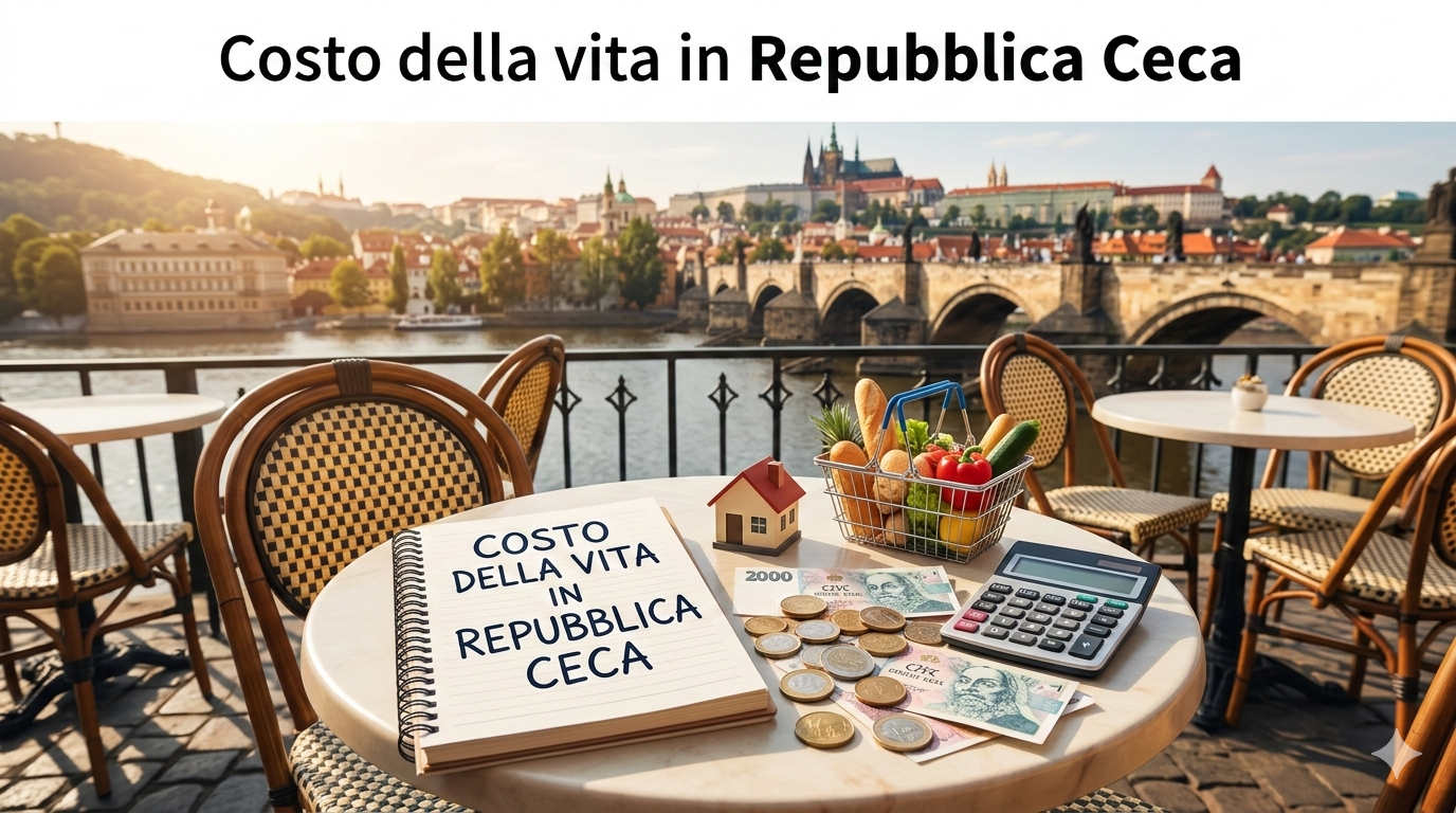 costo della vita in Repubblica Ceca: budget mensile per italiani